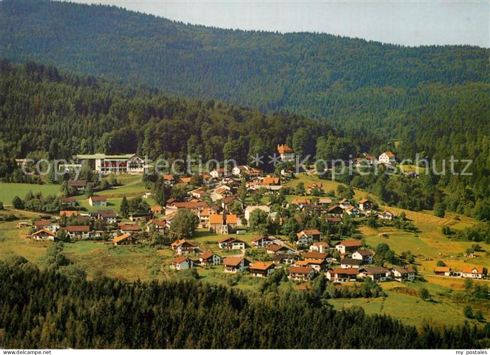 72986621 Rabenstein Zwiesel Fliegeraufnahme Rabenstein - Zwiesel