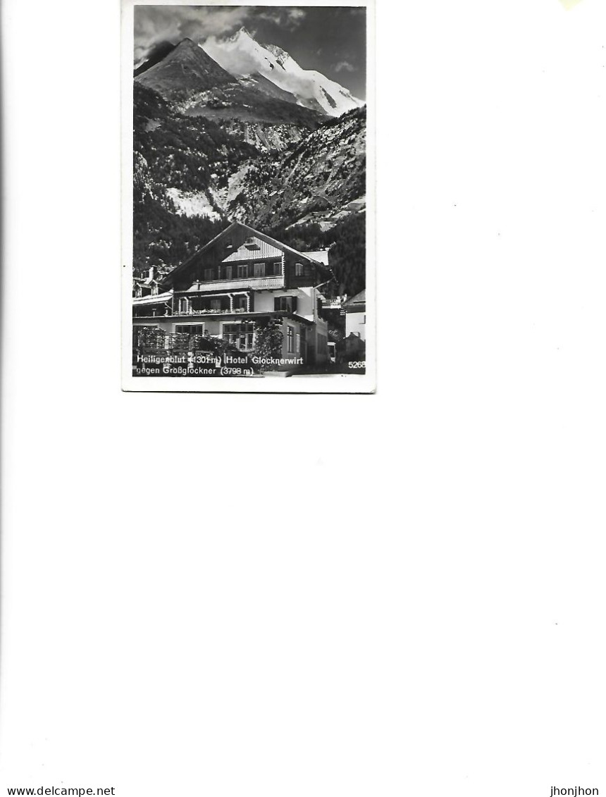 Osterreich - Postcard Unused -  Heiligenblut(1301 M) Hotel Glocknerwirt Towards Grossglockner (3798 M) - Heiligenblut