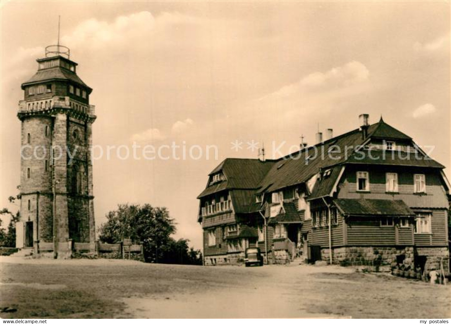 72986412 Auersberg Wildenthal Turm Und Berghaus Auersberg Wildenthal - Eibenstock