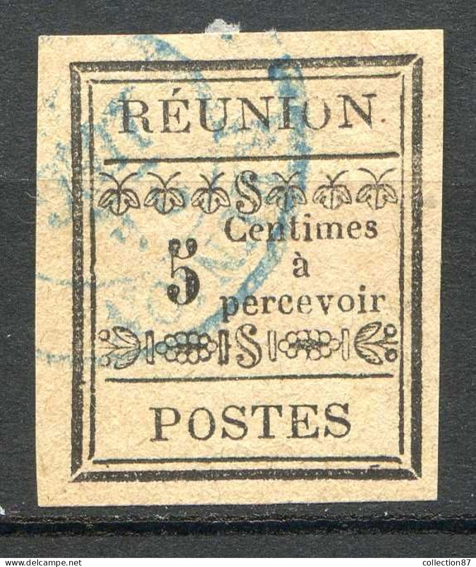 Réf 085 > REUNION < Taxe N° 1 < Ø Oblitéré < Ø Used - Postage Due