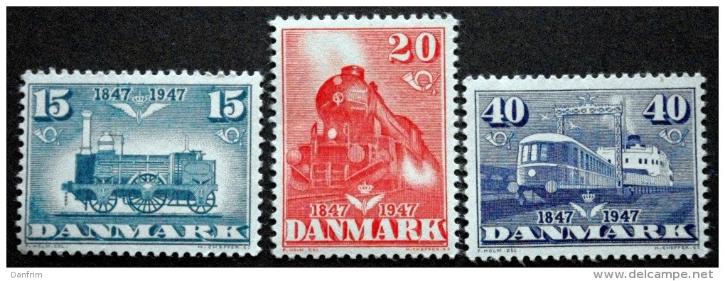 Denmark 1947  Minr.298-300 MNH (** )  ( Lot KS 1136 ) - Ungebraucht
