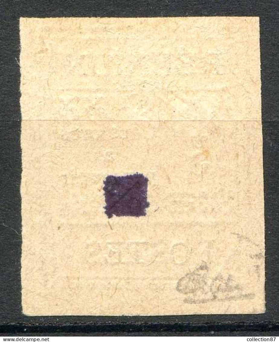 Réf 085 > REUNION < Taxe N° 1b Signé Calves Double Impression < Ø Oblitéré < Ø Used - Timbres-taxe