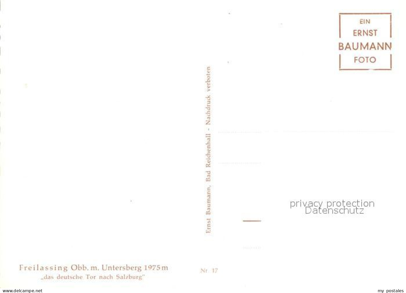 72986249 Freilassing Ortsmotiv Mit Kirche Blick Zum Untersberg Berchtesgadener A - Freilassing