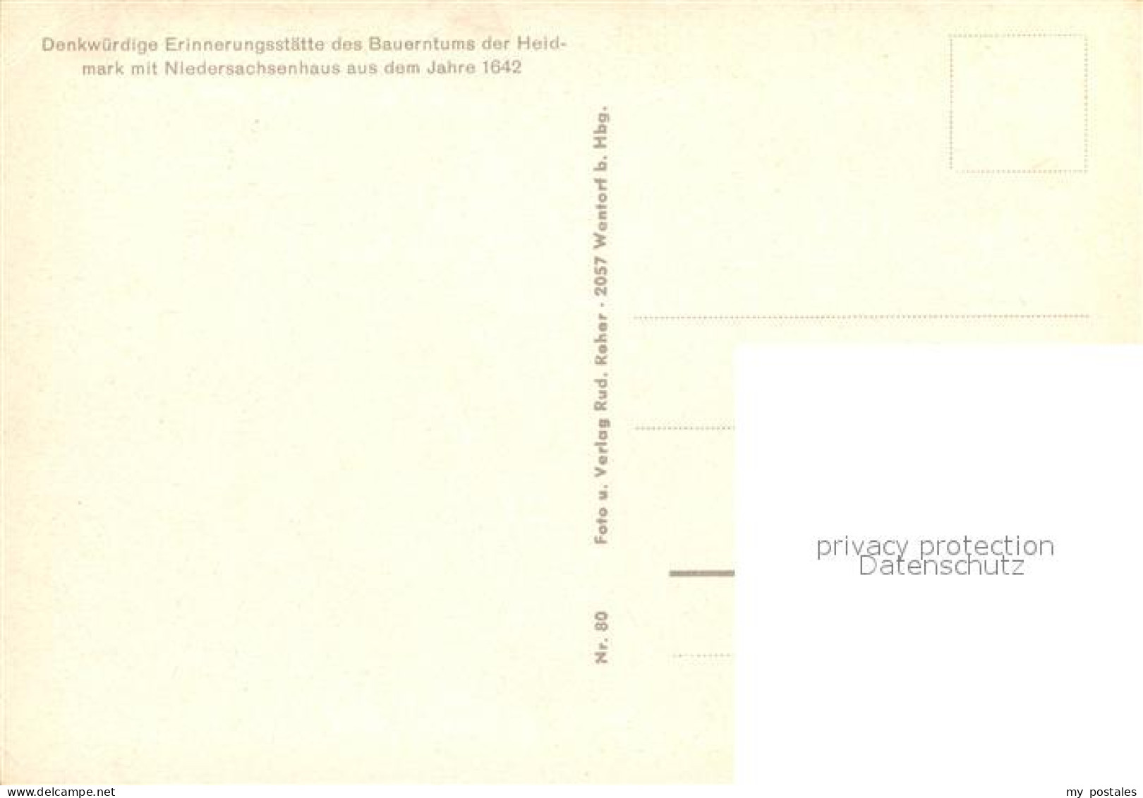 72986151 Fallingbostel Erinnerungsstaette Des Bauernturms Der Heidmark Niedersac - Fallingbostel