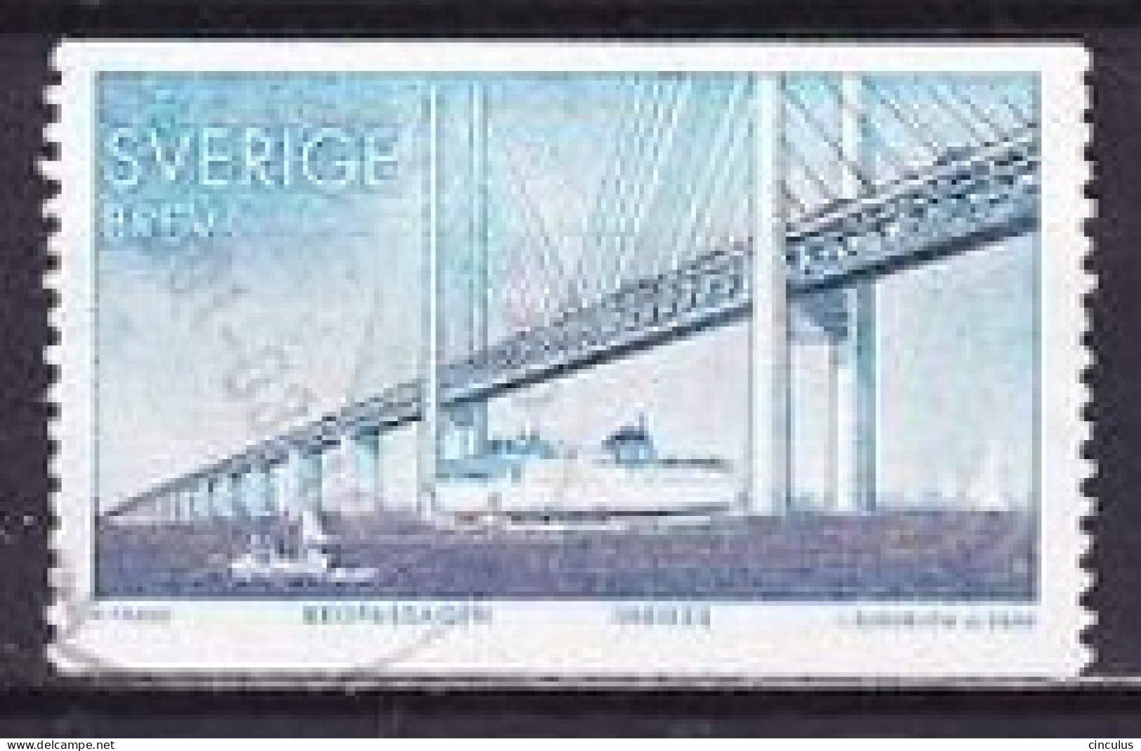 2000. Sweden. Oresund Bridge. Used. Mi. Nr. 2176 - Gebruikt