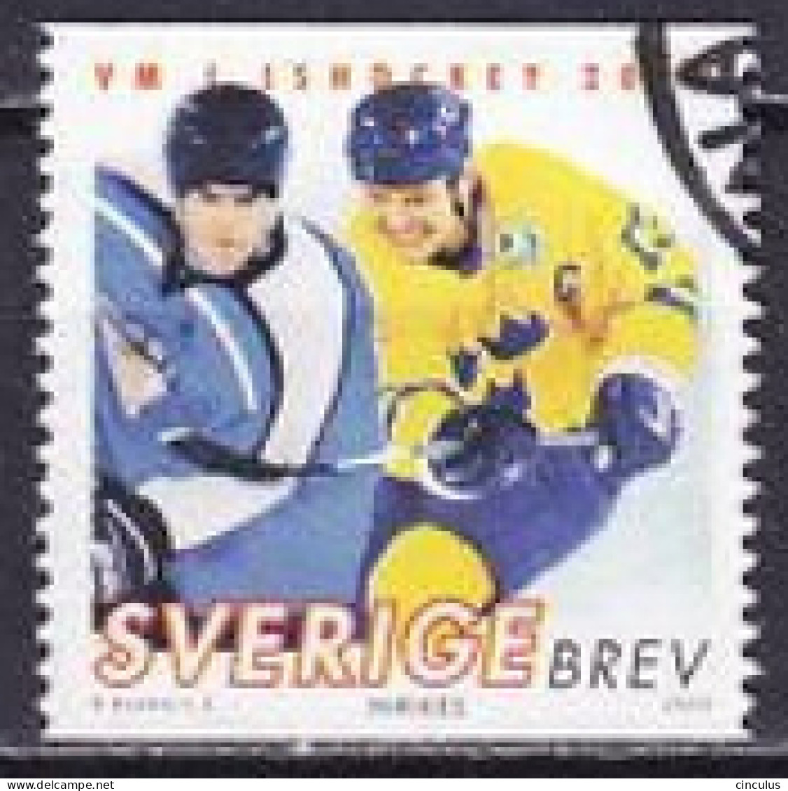 2002. Sweden. World Ice Hockey Championship, Sweden. Used. Mi. Nr. 2273 - Gebraucht