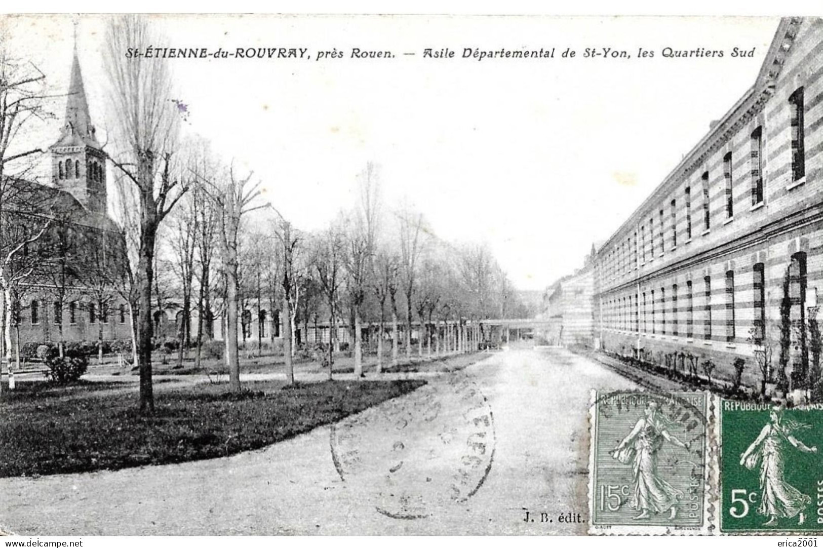 Saint Etienne Du Rouvray , Les Quartiers Sud De L'asile Départemental De Saint Yon. - Saint Etienne Du Rouvray