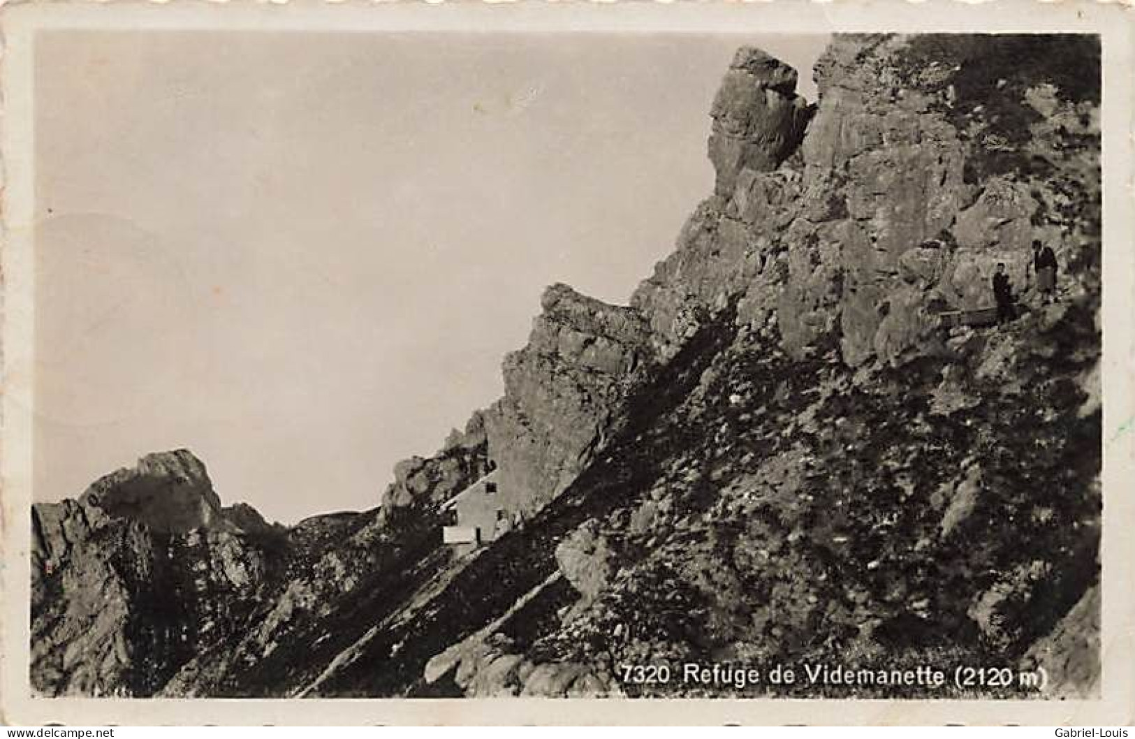 Refuge De Videmanette Rougemont 1913 - Rougemont