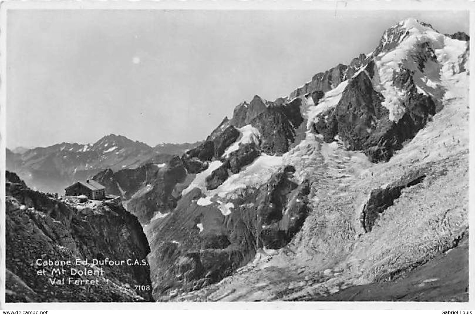Cabane ED Dufour C.A.S. Mt Dolent Val Ferret Orsières - Orsières