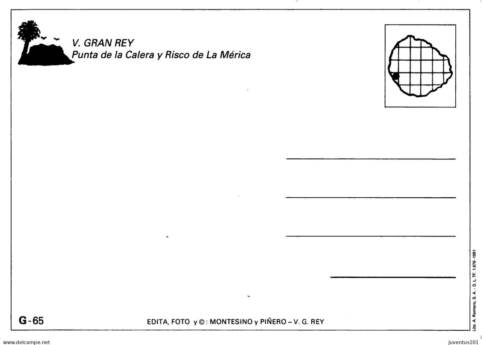 CPSM La Gomera-Gran Rey      L2665 - Gomera