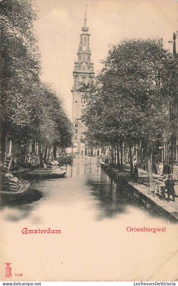 PAYS-BAS - Amsterdam - Groenburgwal - Carte Postale Ancienne - Amsterdam