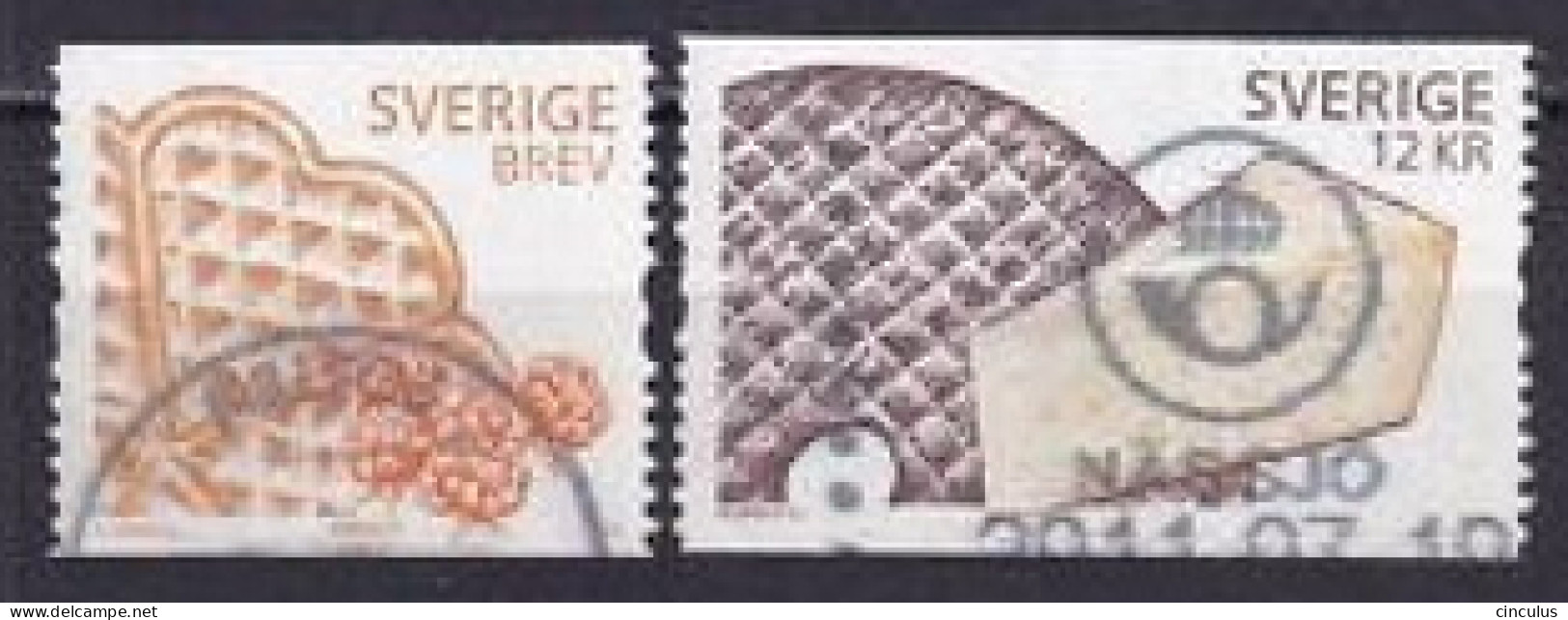 2010. Sweden. Local Foods. Used. Mi. Nr. 2773-74 - Used Stamps