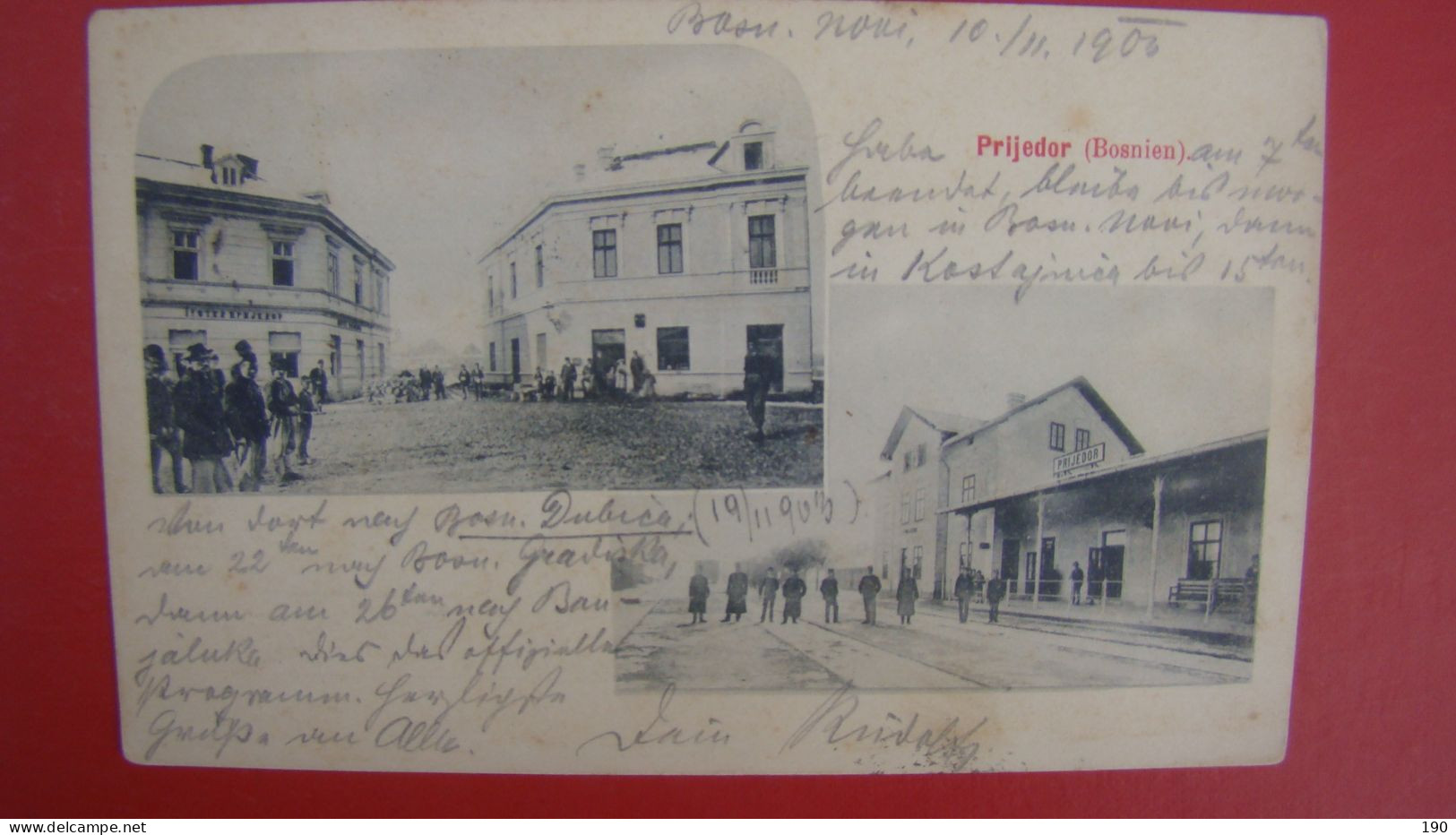 Prijedor.Railway Station. - Bosnie-Herzegovine