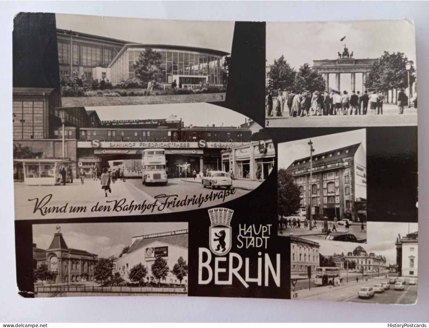 Berlin, Rund Um Den Bahnhof Friedrichstraße, DDR, 1964 - Mitte