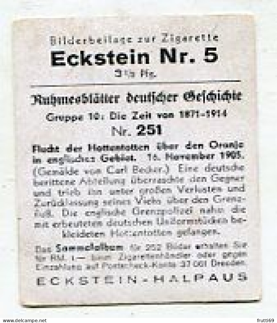 SB 03437 Ruhmesblätter Deutscher Geschichte - Nr.247 Bei Okahari. 3. April 1904 - Altri & Non Classificati