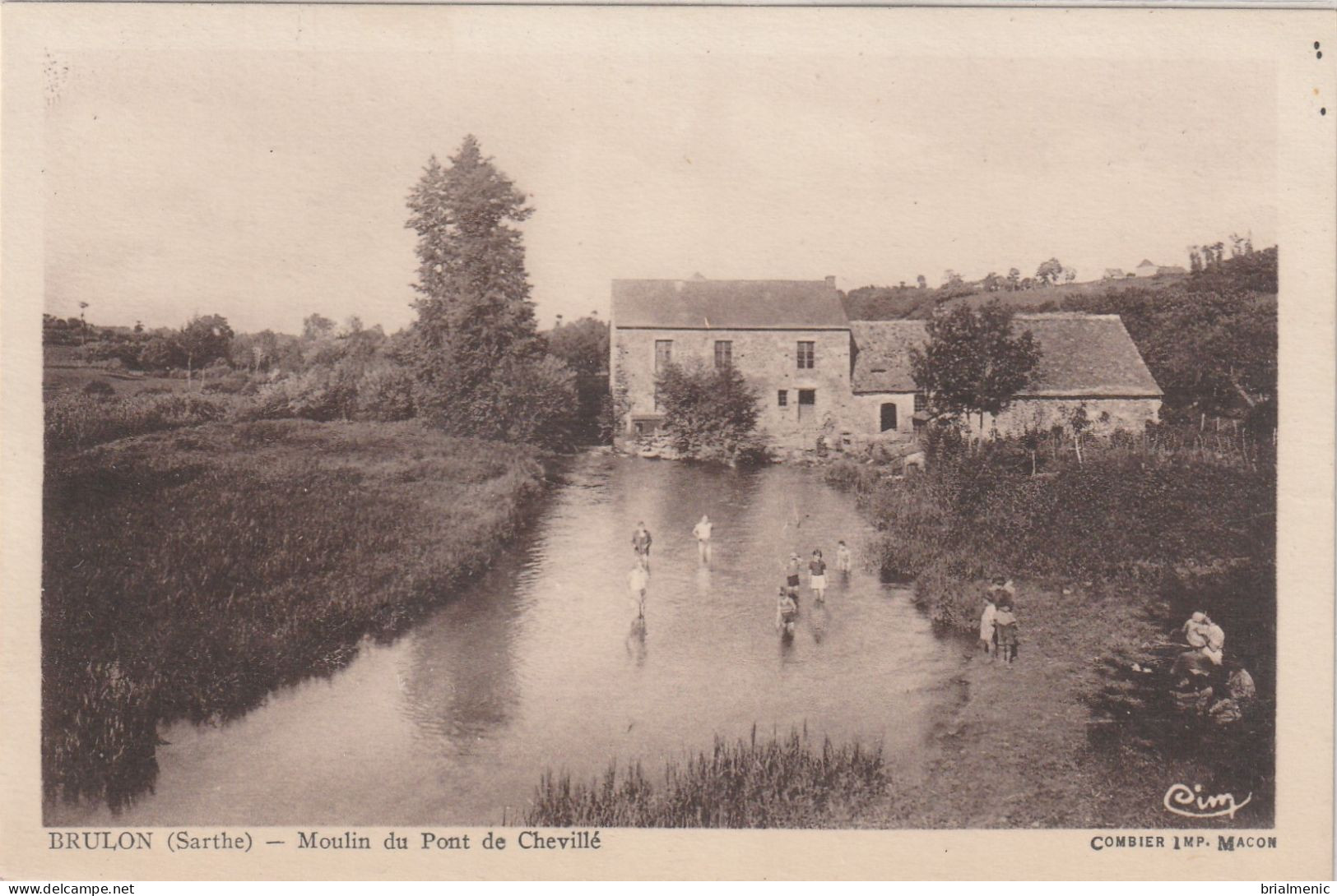 BRULON  Moulin Du Pont De Chevillé - Brulon