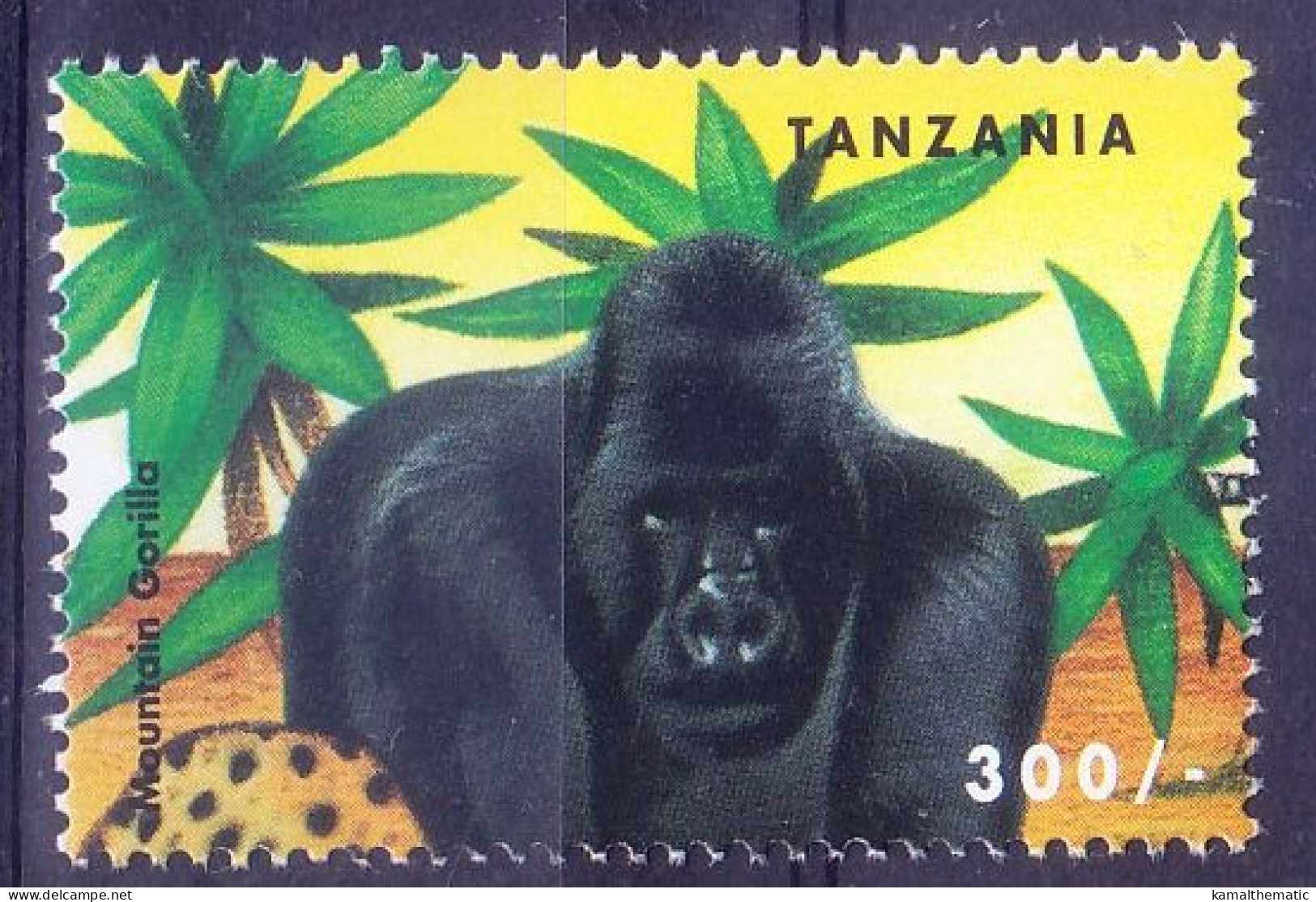 Mountain Gorilla, Wild Animals, Tanzania 1999 MNH - Gorilles