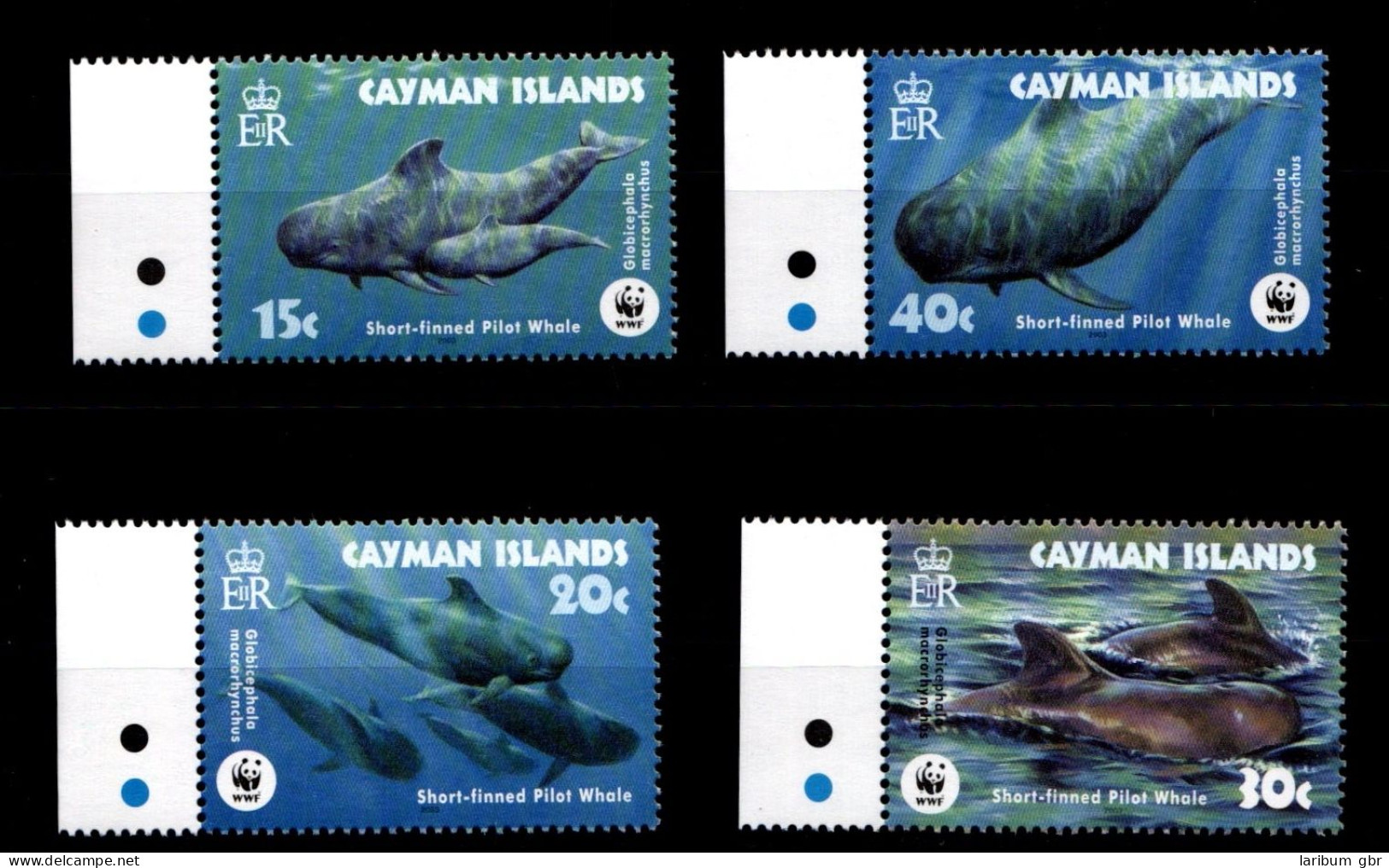 Cayman Islands 970-973 Postfrisch Tiere Naturschutz #GQ887 - Caimán (Islas)