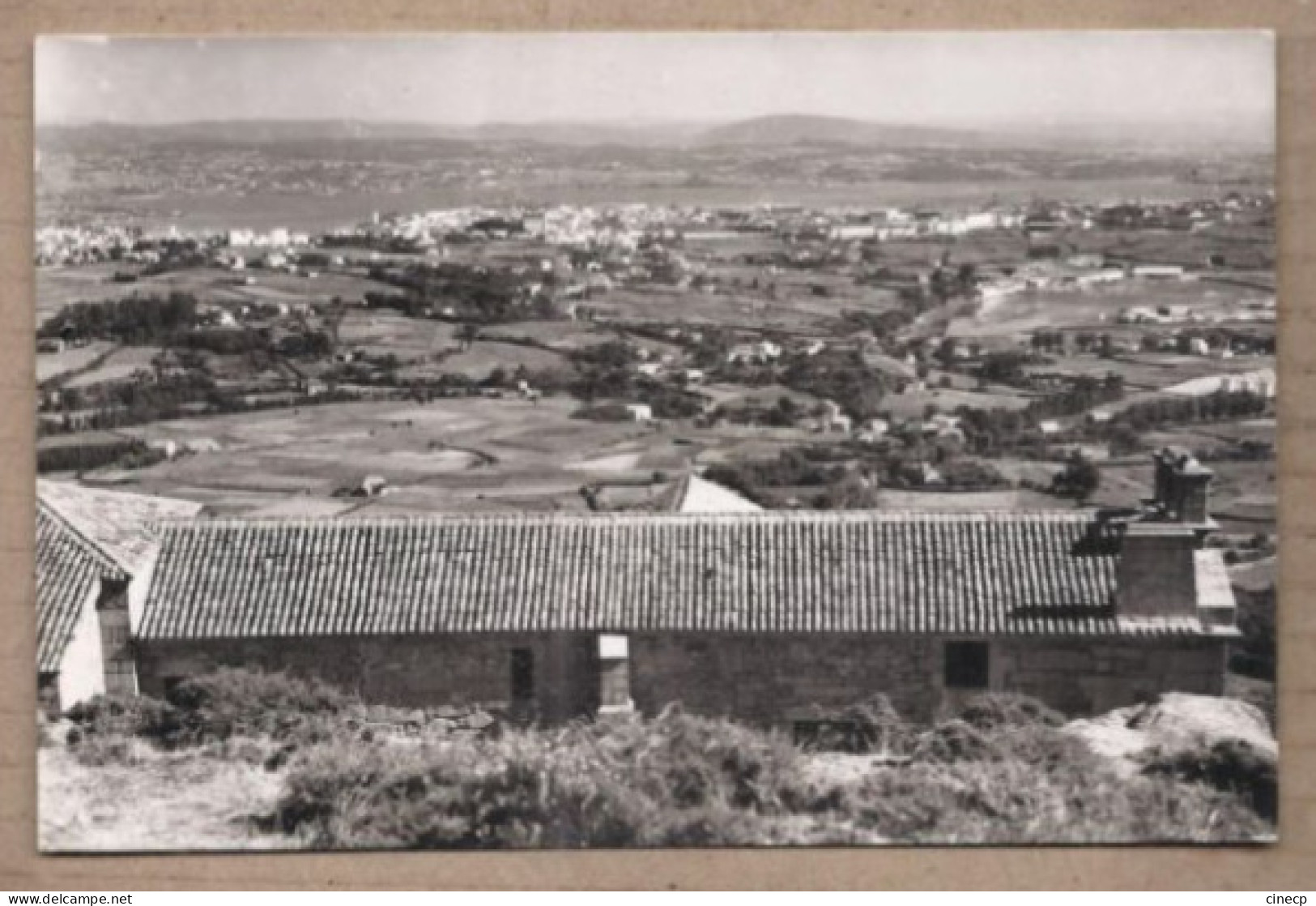 CPSM ESPAGNE - EL FERROL DEL CAUDILLO - Panorama Desde La Hermita De Chamorro TB Vue Générale Vallée Village 1964 - Altri & Non Classificati