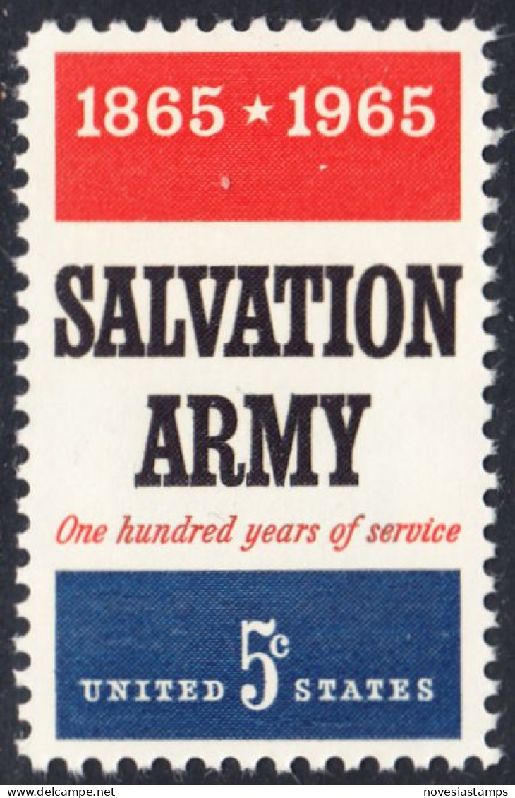 !a! USA Sc# 1267 MNH SINGLE (a2) - Salvation Army - Nuovi