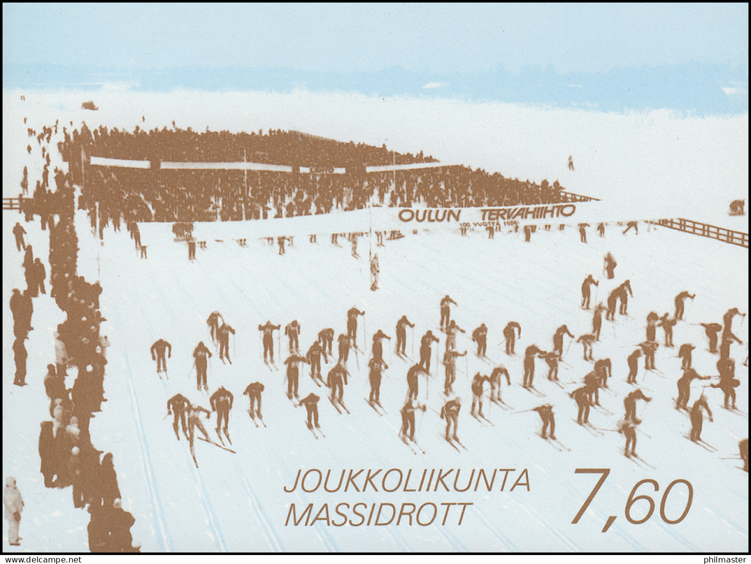 Finnland Markenheftchen 24 Breitensport, ** Postfrisch - Postzegelboekjes