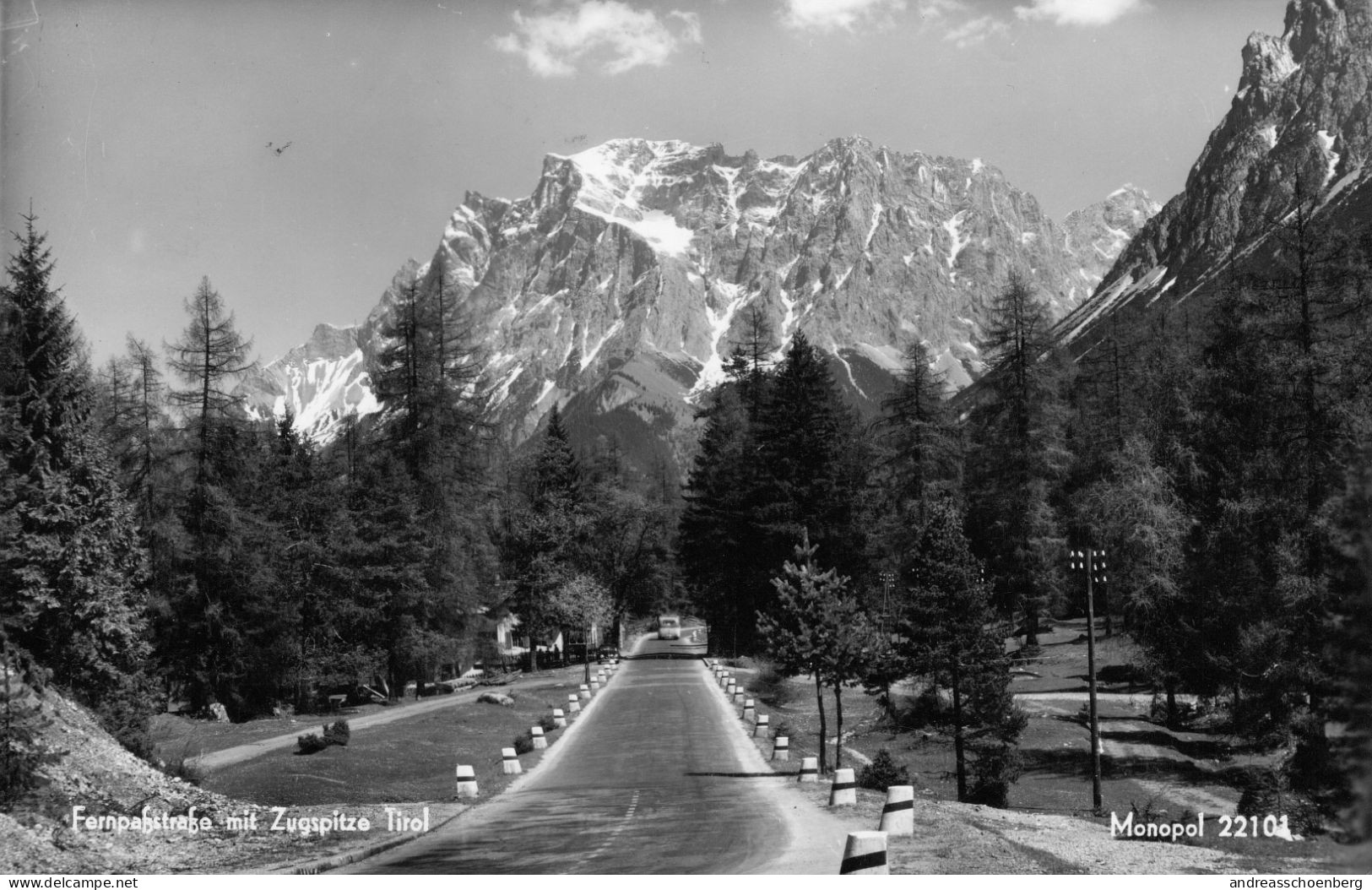 Fernpassstraße Mit Zugspitze - Lermoos