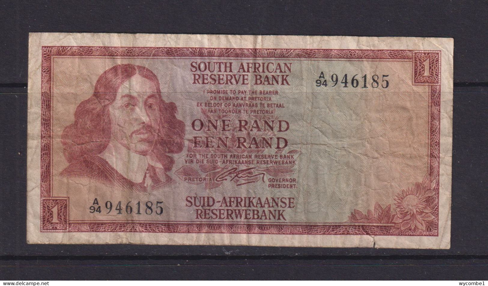 SOUTH AFRICA - 1973 1 Rand Circulated Banknote - South Africa