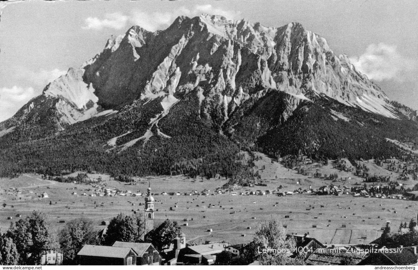 Lermoos Mit Zugspitzmassiv - Lermoos