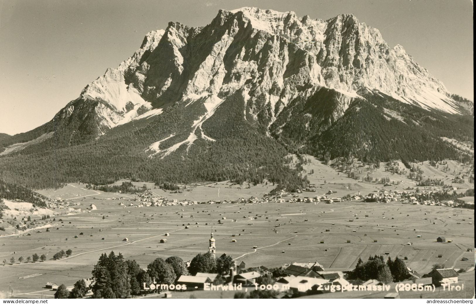 Lermoos - Ehrwald Mit Zugspitzmassiv - Lermoos