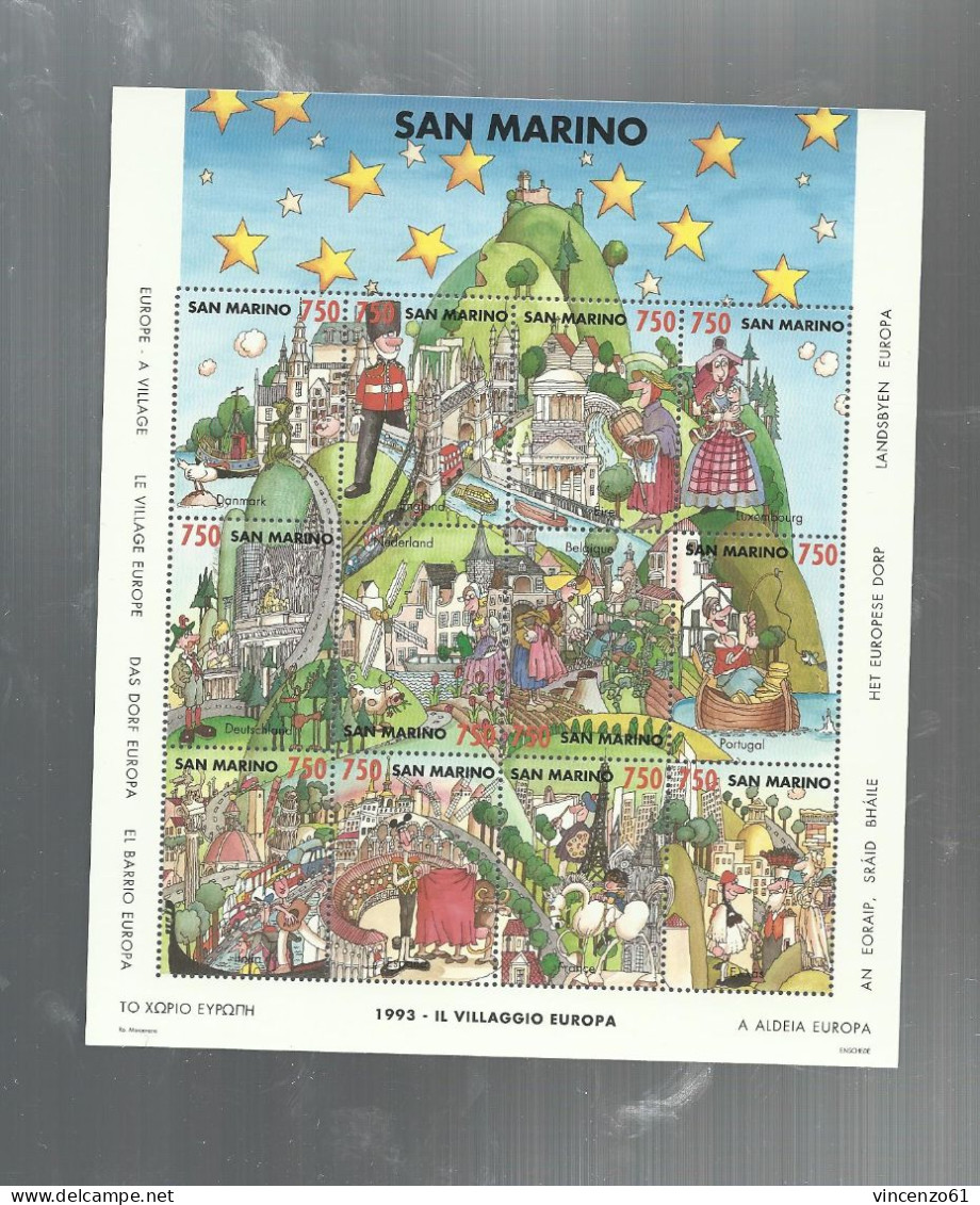 1993 San Marino Il Villaggio Europa - 1993