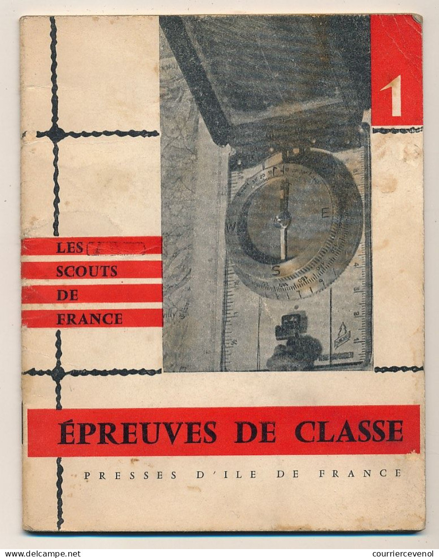 FRANCE - SCOUTISME - Epreuves De Classe (Les Scouts De France) - Illustrations Pierre Joubert - Padvinderij