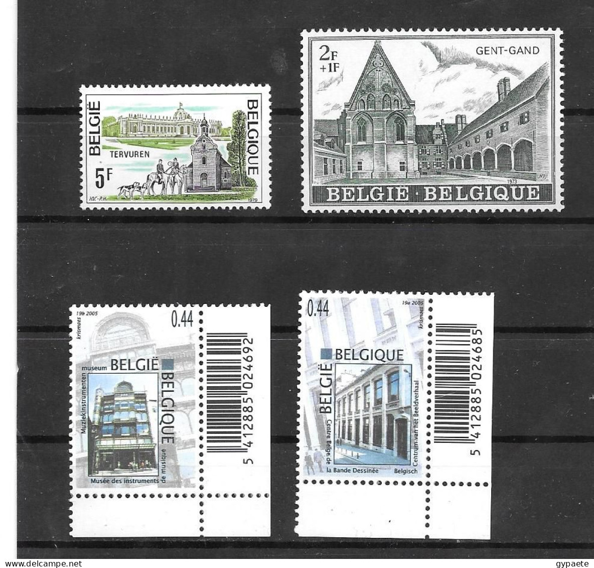 Musées - 4 Timbres / Museums - 4 Stamps - MNH - Musées