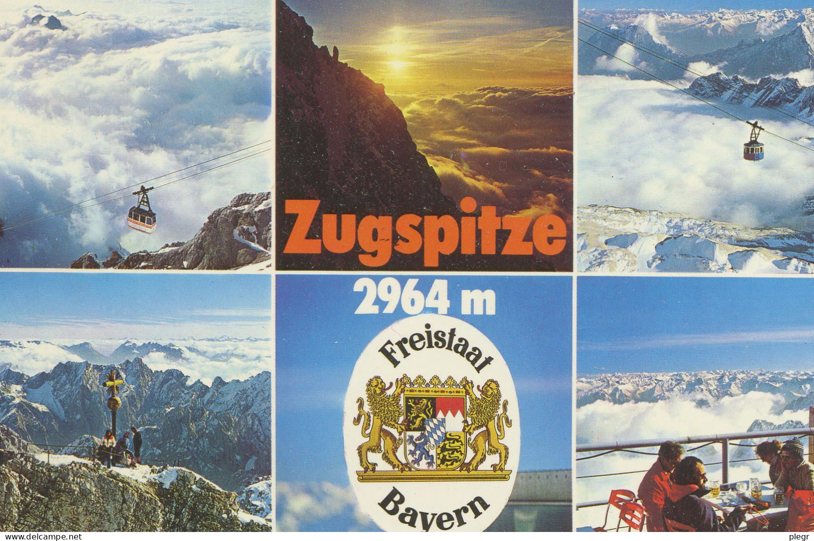 DEU02 02 33 - ZUGSPITZE - MULTIVUES - Zugspitze