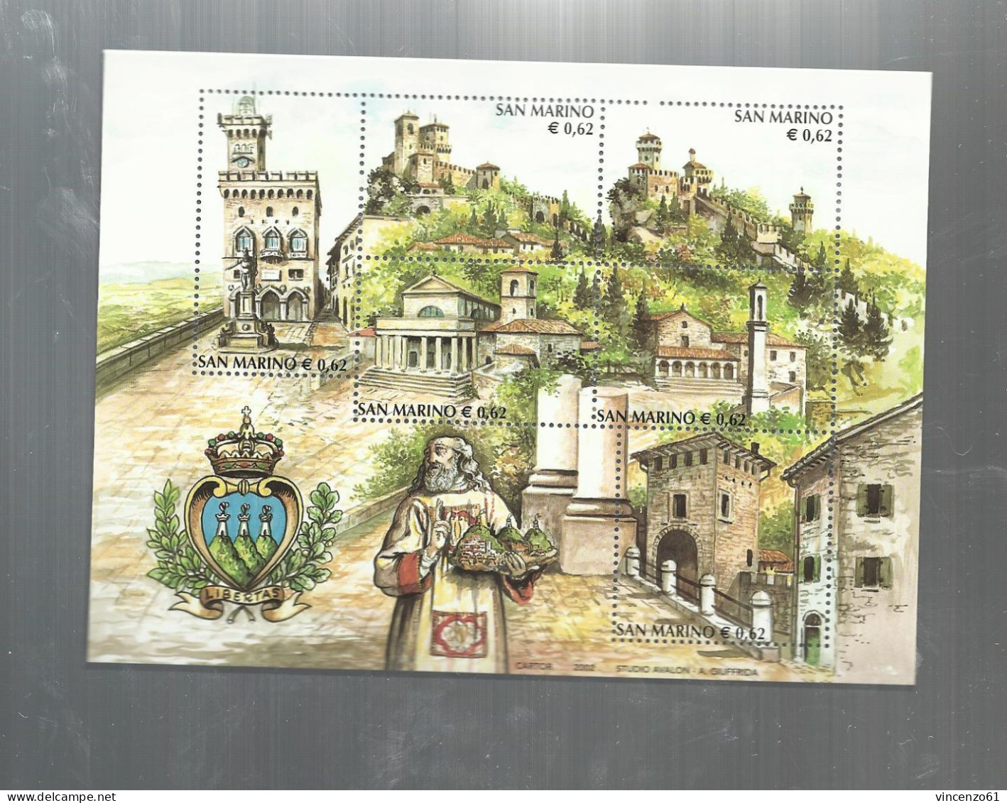 San Marino 2002 San Marino Veduta Turistica - Sonstige & Ohne Zuordnung