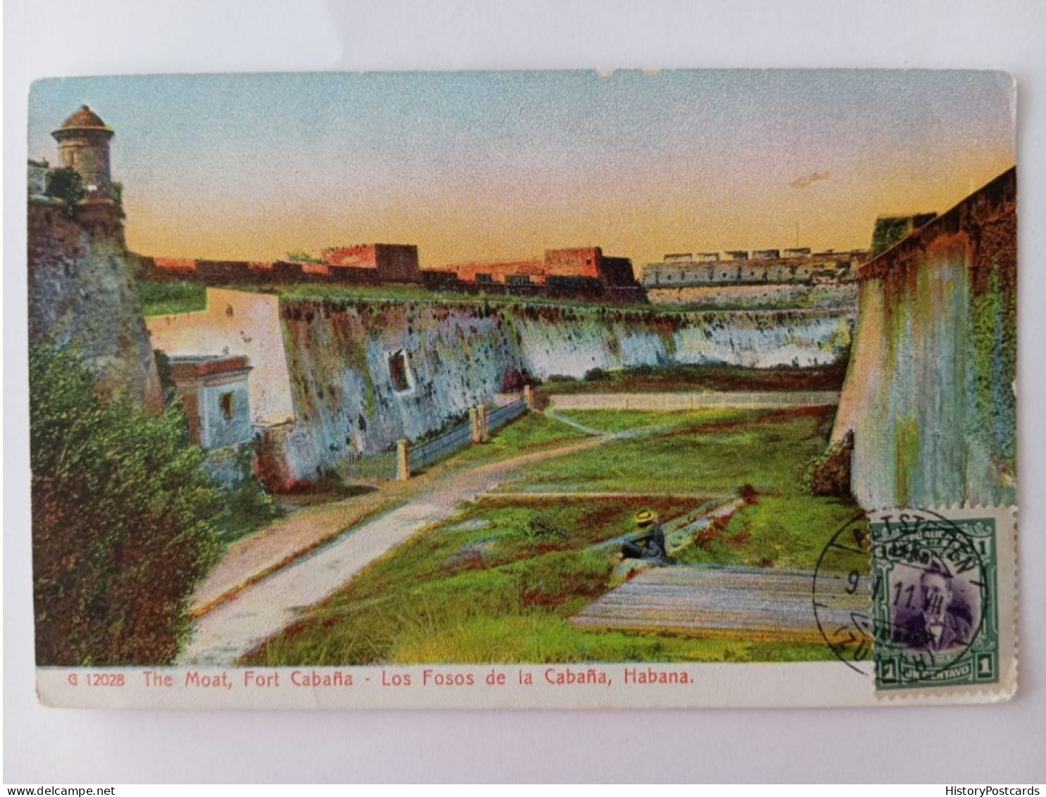 Havanna, Habana, The Moat, Fort Cabaña, Kuba, 1911 - Cuba