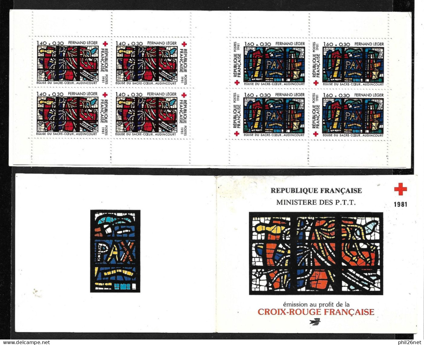 France Carnet C  2030  Croix Rouge 1981     Neufs * * TB      B/TB  Voir Scans Soldé  Prix De La Poste En  1981  ! ! ! - Croix Rouge