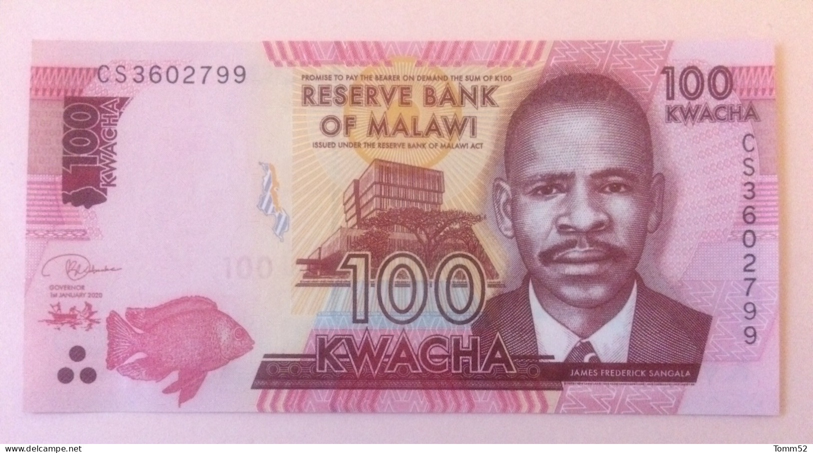 MALAWI 100 Kwacha UNC - Malawi