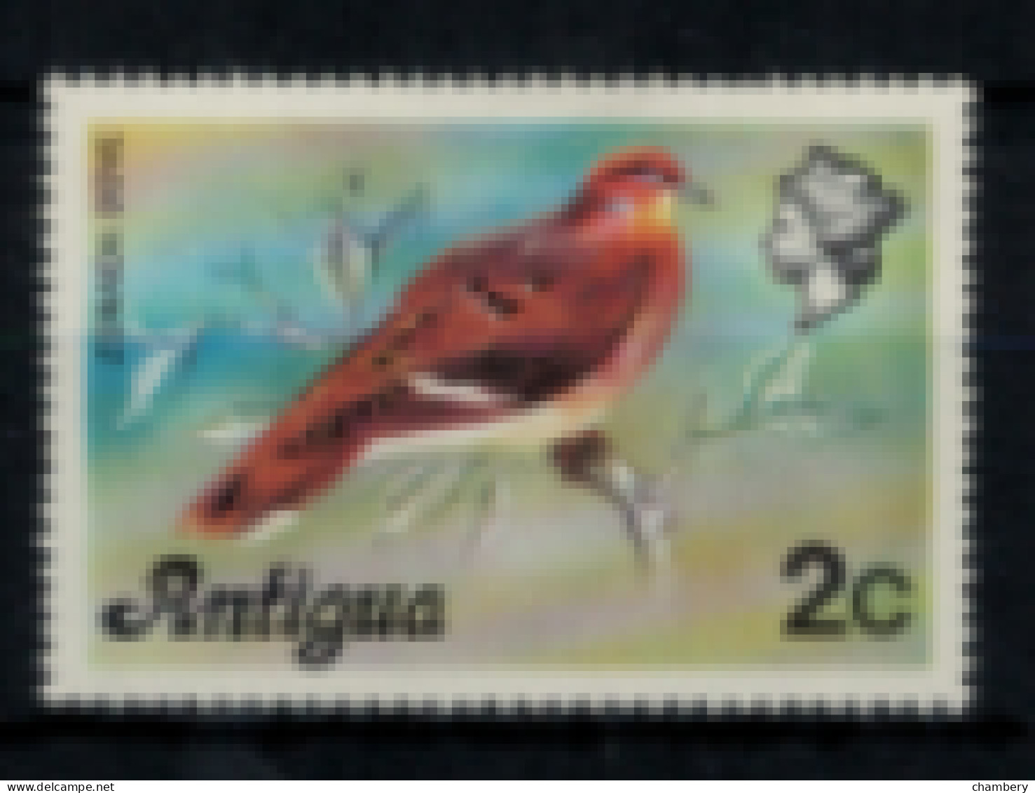 Antigua - G.B. "Oiseau : Colombe" - Neuf 1* N° 399 De 1976 - 1960-1981 Ministerial Government