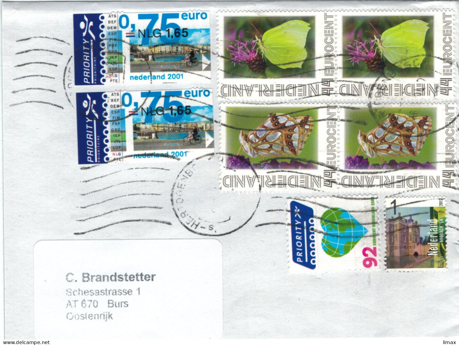 Hertogenbosch 2024 - Zitronenfalter Gonepteryx Rhamni - Perlmuttfalter Issoria Lathonia - Wanderfalter - Schmetterlinge - Brieven En Documenten