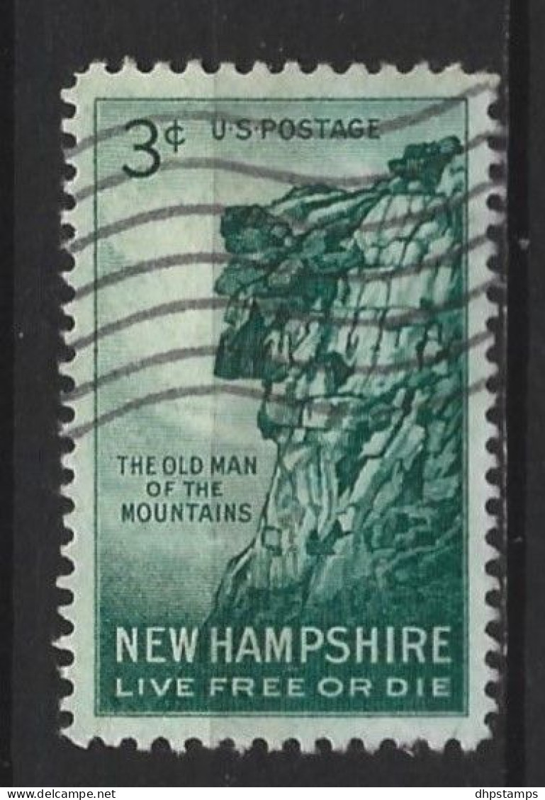 USA 1955  Old Man Of The Mountains Y.T. 595 (0) - Gebruikt