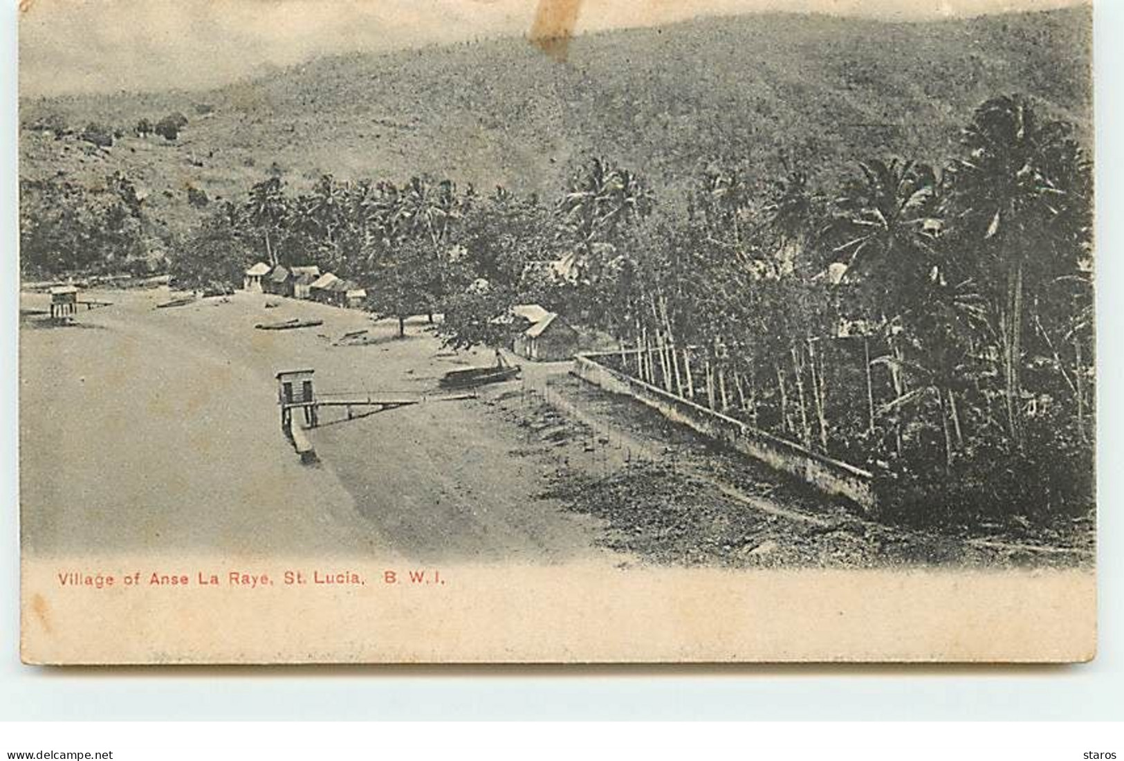 SAINTE-LUCIE - Village Of Anse La Raye - Santa Lucia