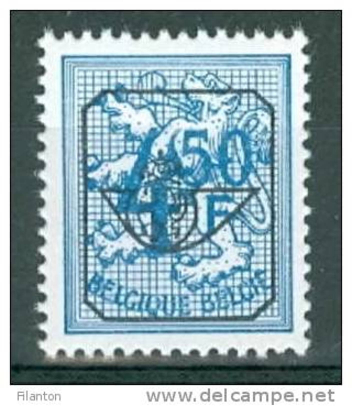 BELGIE - OBP Nr V 797 - Typo Cijfer Op Leeuw - Préoblitéré/Voorafgestempeld/Precancels -  - MNH** - Wit Papier Blanc - Typos 1951-80 (Chiffre Sur Lion)