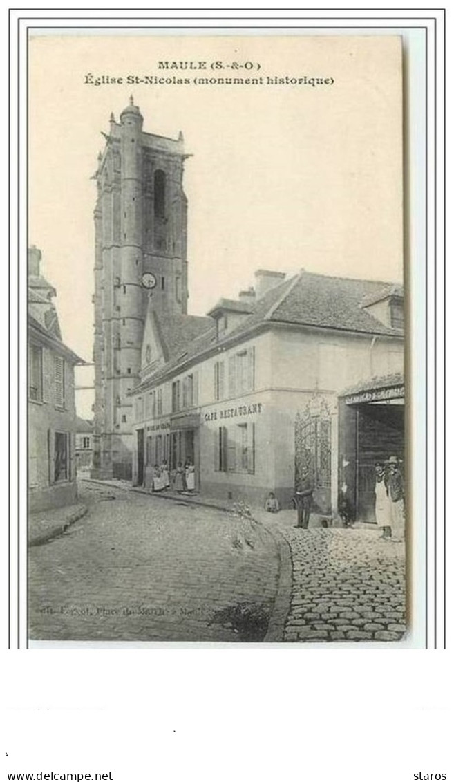 MAULE Eglise Saint-Nicolas (monument Historique) - Maule