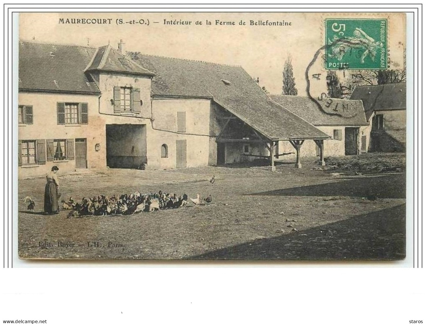 MAURECOURT Intérieur De La Ferme De Bellefontaine - Maurecourt