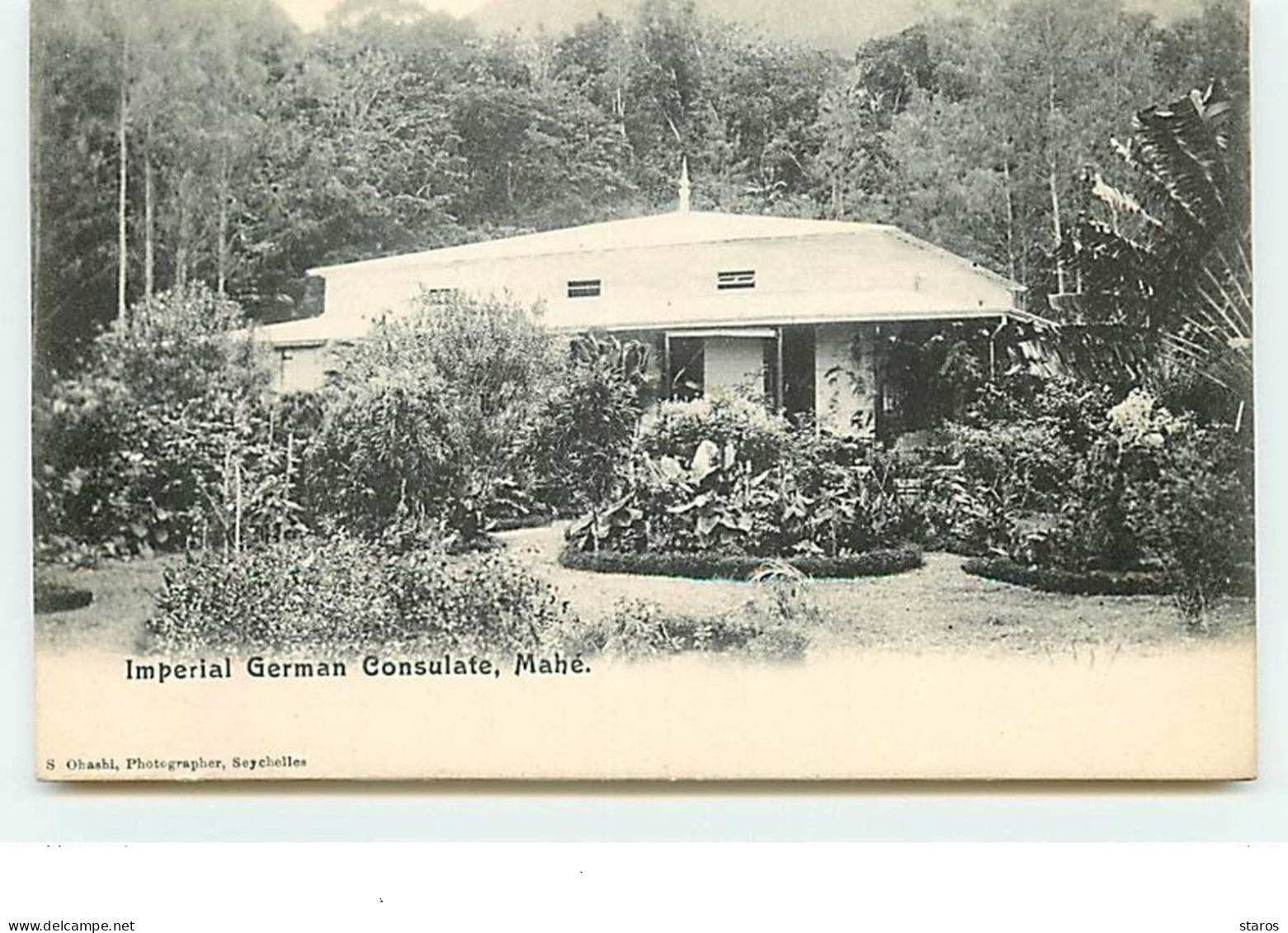 SEYCHELLES - Imperial German Consulate - MAHE - Seychellen