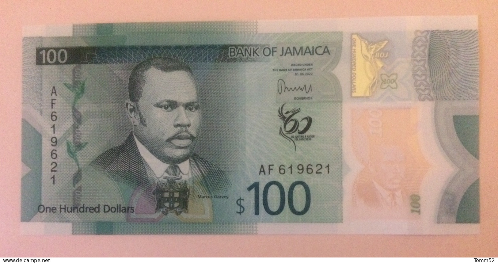 JAMAICA 100 Dolars UNC - Jamaique