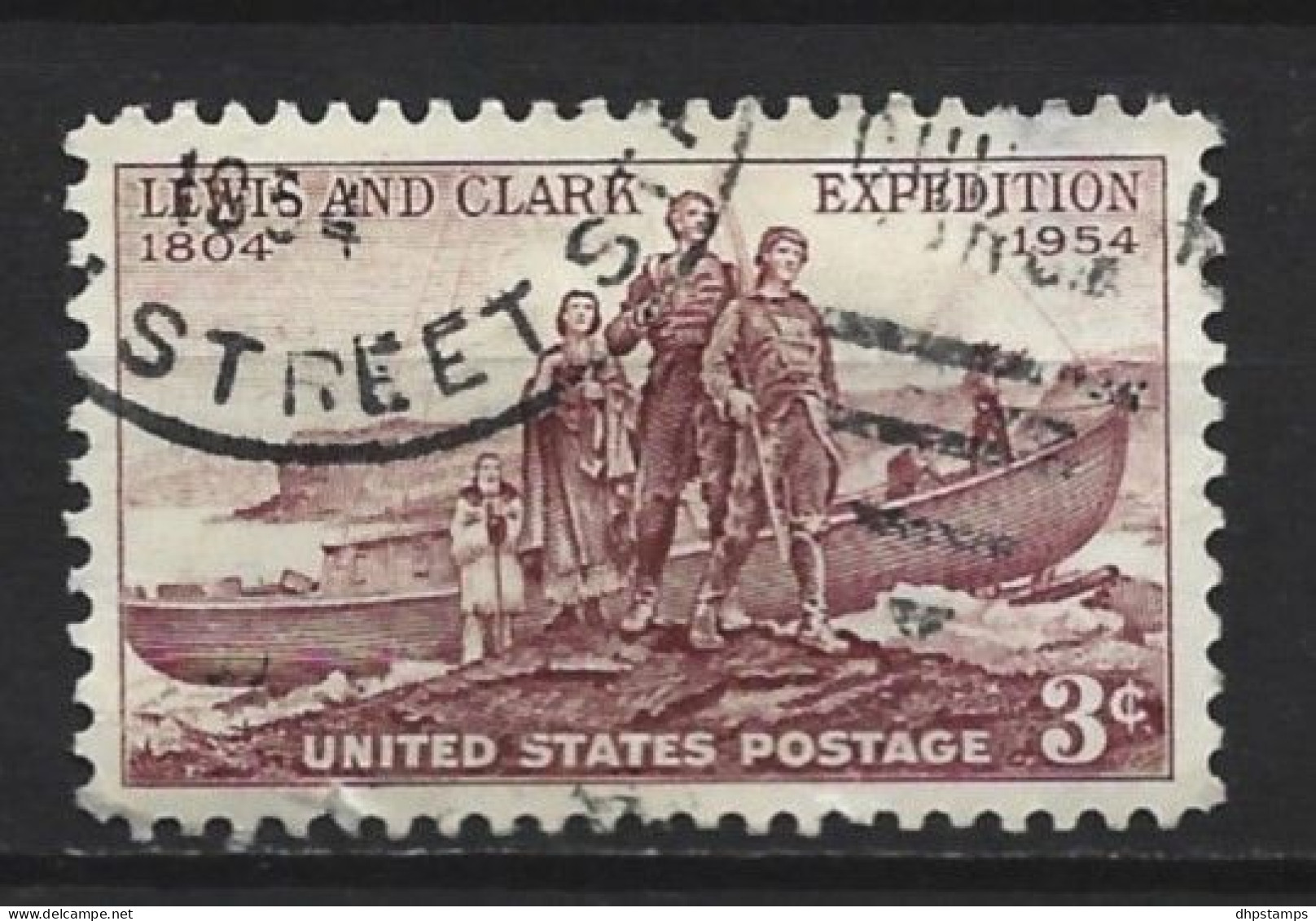 USA 1954 Lewis & Clark Expedition Y.T. 586 (0) - Gebraucht