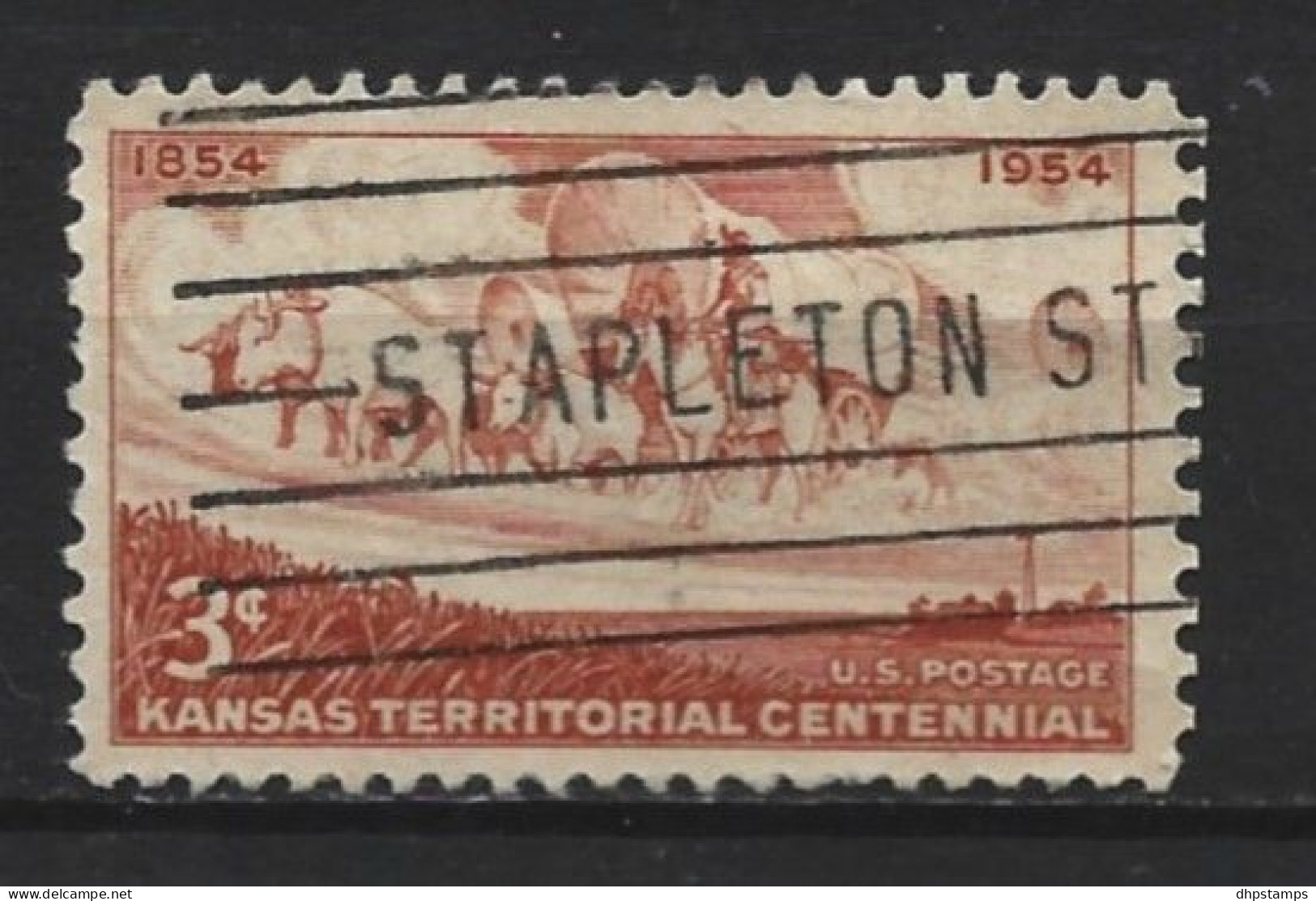 USA 1954 Kansas Territory Y.T. 585 (0) - Used Stamps