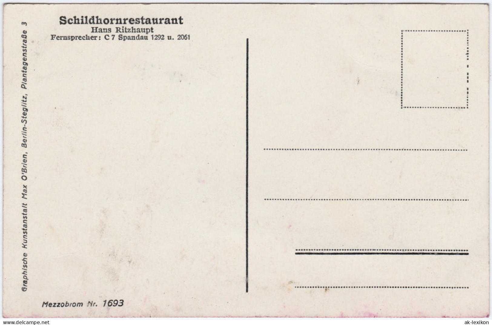 Ansichtskarte Grunewald-Berlin Havelblick Vom Schildhornerrestaurant 1934  - Grunewald