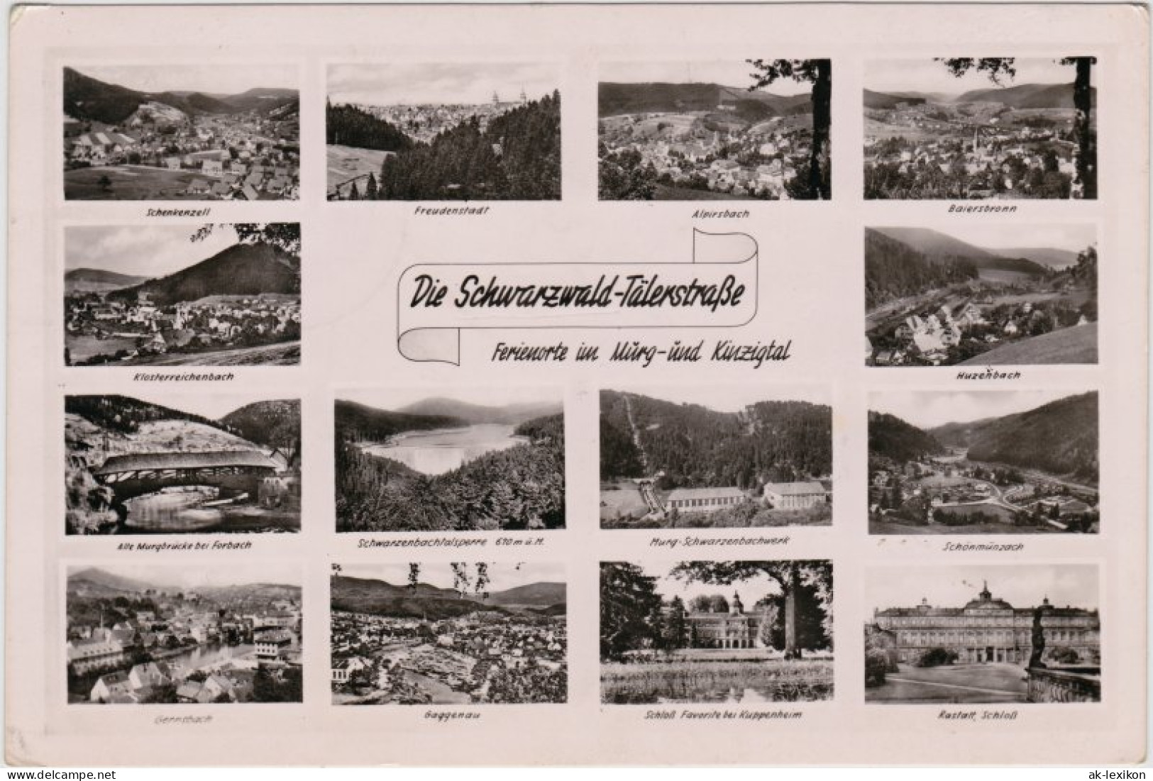 Bayersbronn Ferienorte In Der Schwarzwald-Tälerstraße (Murg- Kinzigtal) 1964 - Forbach
